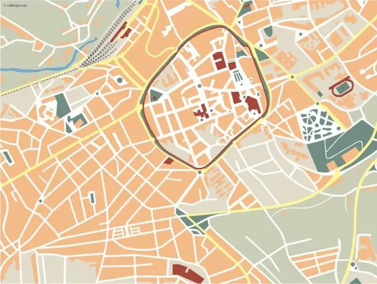 Plano vectorial de Lugo — mudo