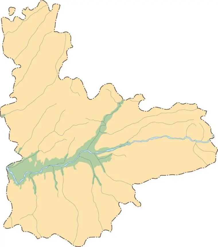 Mapa vectorial de Valladolid — mudo
