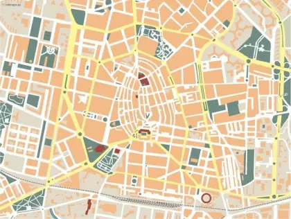 Plano vectorial de Vitoria — mudo