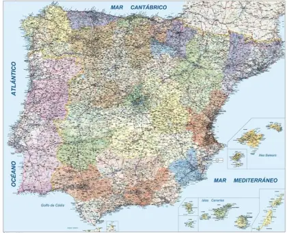 España Carreteras 1:800.000