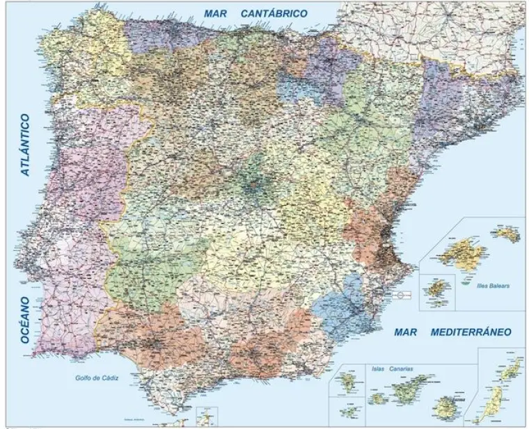 España Carreteras 1:800.000