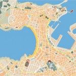 A-Coruna_mapa_mudo