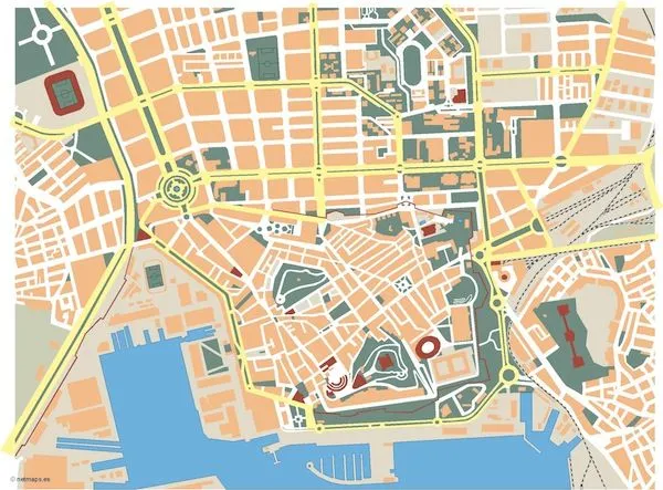 Cartagena_mapa_mudo