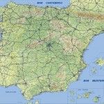 España Físico 1:800.000